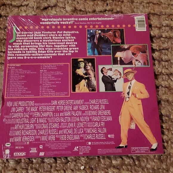 The Mask 1995 Laser Disc Movie - Picture 2 of 4